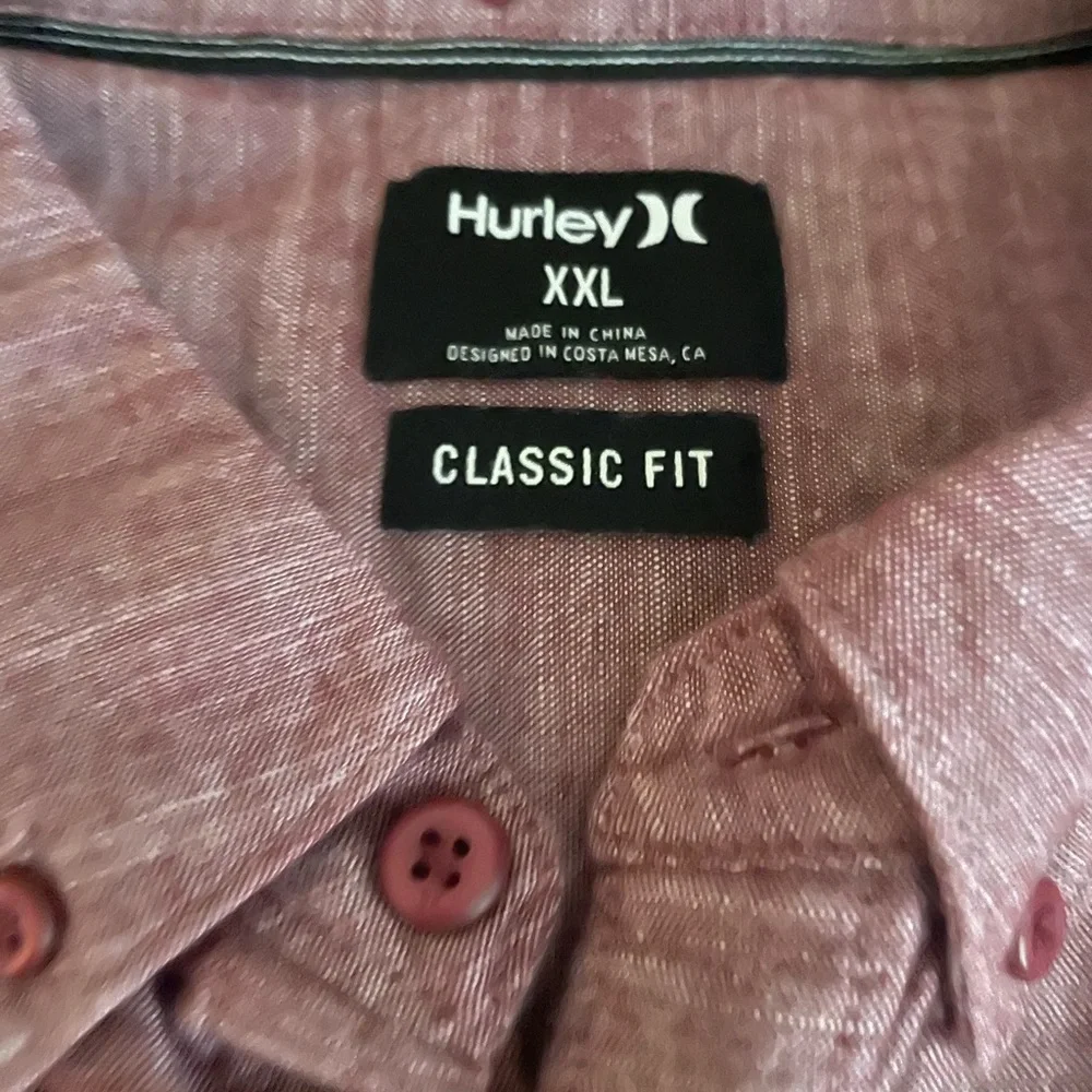 Hurley button down tee - Picture 2 of 5